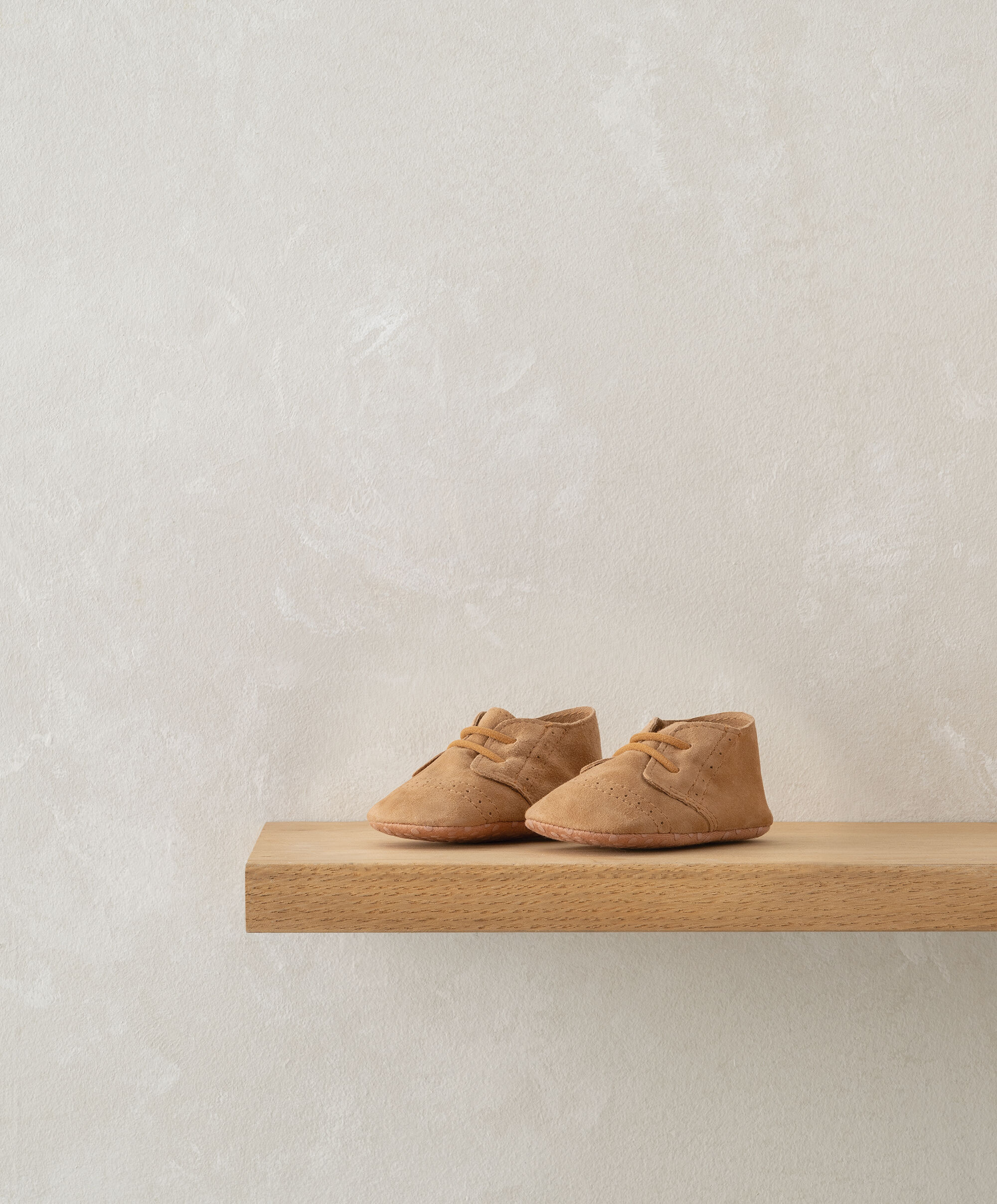 Stripped 2 Piece Suit - 5 Piece Gift Set with Suede Pram Shoes and Soft Toy Monkey image number 5